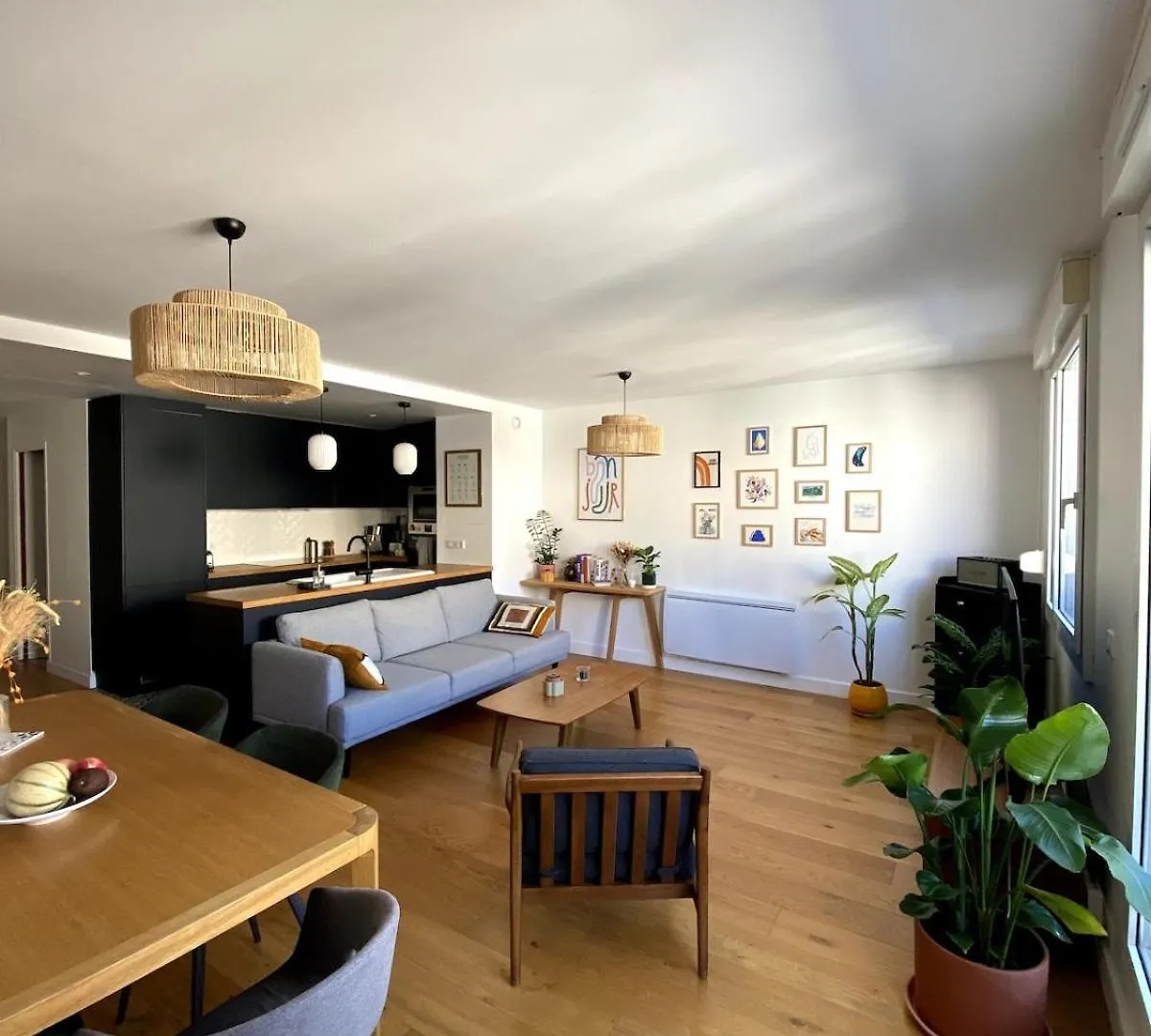 Rebeval 3 - Lb - Cosy And Spacious Flat For 4 Pers باريس شقة
